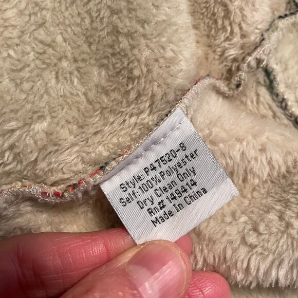 Johnny Was Pete & Greta Matryoshka Sherpa Jacket Small O/S Russian Nesting Dolls - Picture 9 of 14